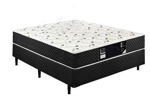 Cama Box Conjugado Casal jm Camas Ortopédico Espuma 138x188x43