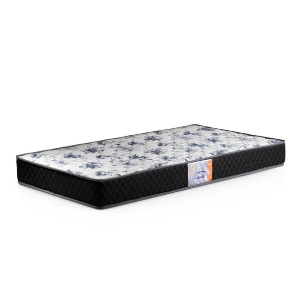 Colchão Solteiro Supreme D33 (15x78x188) Preto e Branco - Gazin