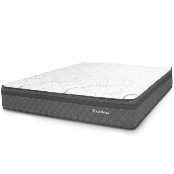 Colchão Casal Espuma D45 Extra Firme Ortopédico Antialérgico Certificado 138x188x24cm - bf Colchões