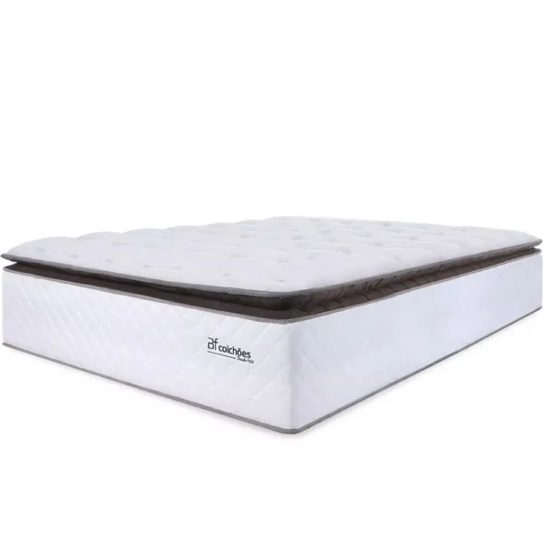 Colchão Casal Molas Ensacadas com Pillow Top Extra Conforto 138x188x38cm - Premium Sleep - BF Colchões