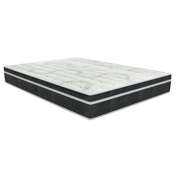 Colchão Viúva Molas Bonnel Venezia Black Euro Pillow (1,08X1,88X0,24) - Orthoflex