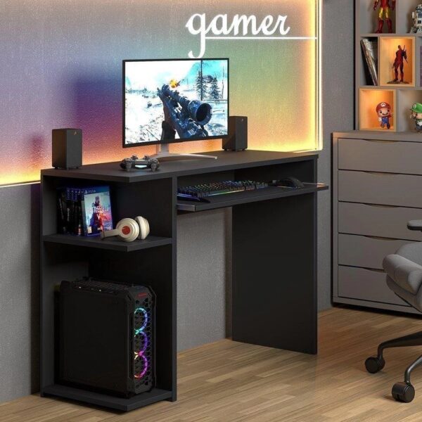 Escrivaninha Gamer Jm Preto - Jm3